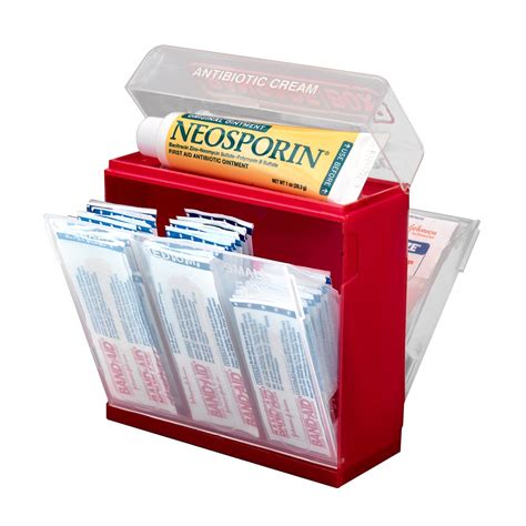 metal band aid storage box|rigid storage for bandages.